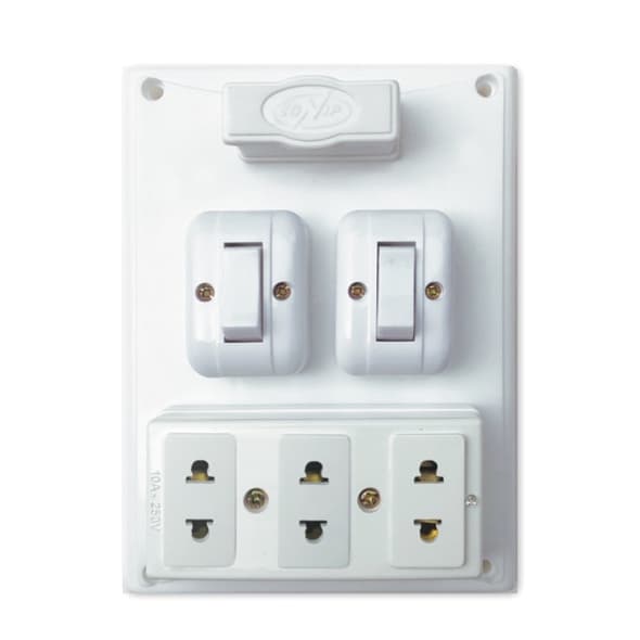 Bảng điện ráp sẵn - Taplo N52 (2CT)