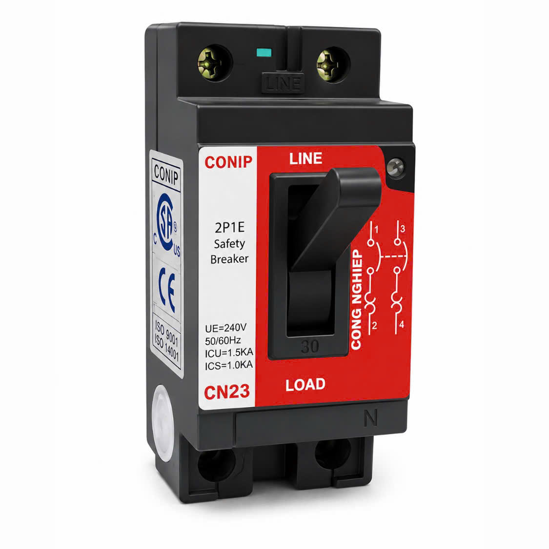 Cầu dao an toàn CN23 20A