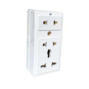 Ổ cắm 2 ổ 3 chấu